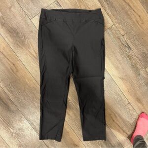 Tribal pull on Dress Pants Size 16 Black Stretch straight leg Career Work travel
